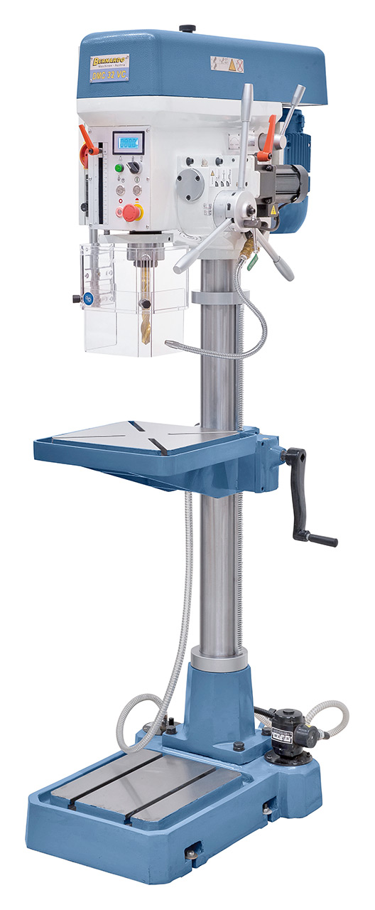 Taladro de columna con transmisión por correa trapezoidal DMC 32 VC