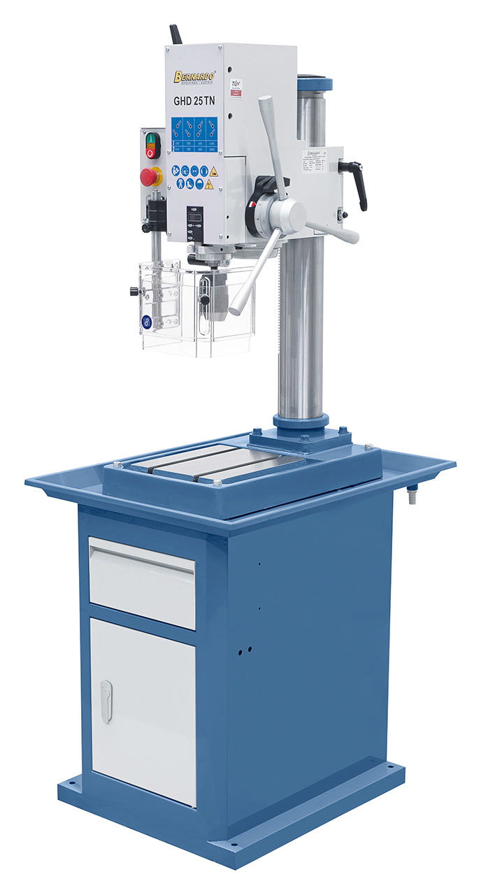 Taladro de columna GHD 25 TN con indicador digital de profundidad de taladro