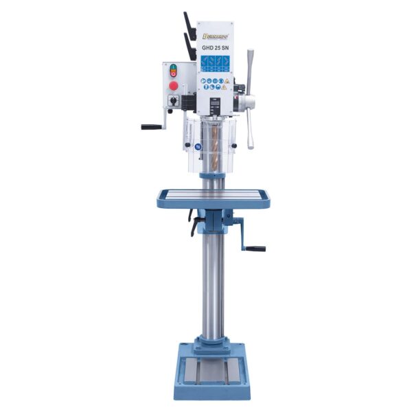 Taladro de columna con engranajes GHD 25 SN con indicador digital de profundidad de taladro - Imagen 2