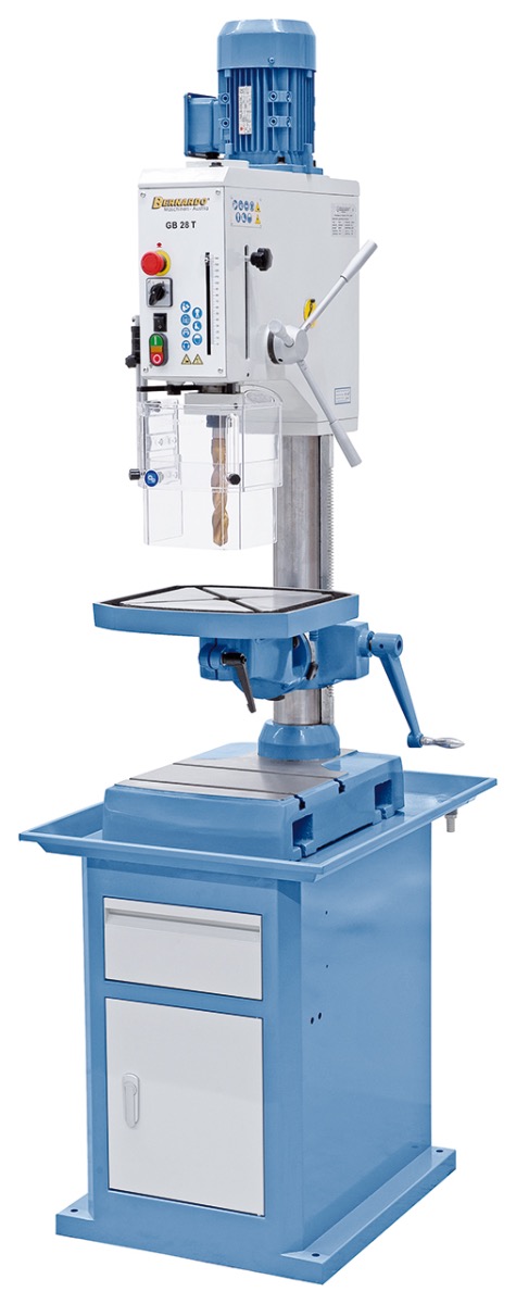 Taladro de columna con engranajes GB 28 T