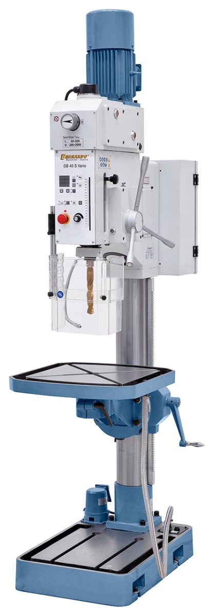 Taladro de columna con engranajes GB 40 S Vario