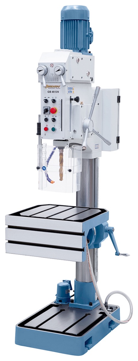 Taladro de columna con engranajes GB 40 SN