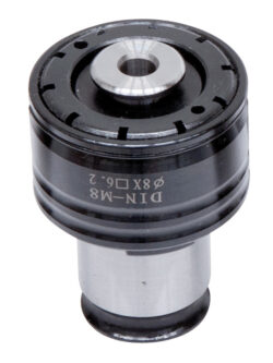 Accesorio para roscadoras Mandril de cambio rápido 31 mm GT 24, DIN 376, M8 (6 x 4,9)