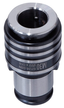 Accesorio para roscadoras Mandril de cambio rápido 31 mm GT 24, DIN 376, M30 (22 x 18)