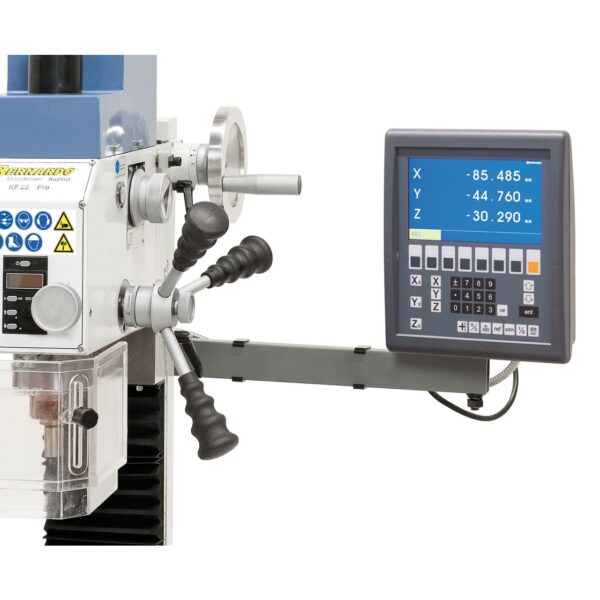 Taladro fresadora KF 25 Pro con avance y indicator de posición - Imagen 7
