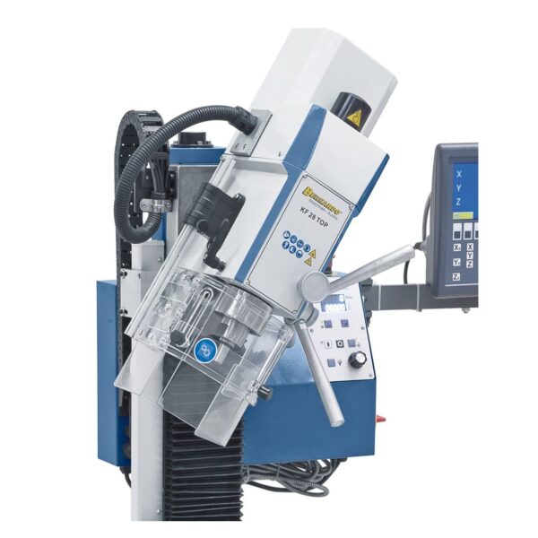 Taladro fresadora KF 28 Top con avance y indicator de posición en 3 ejes ES-12 V - Imagen 10