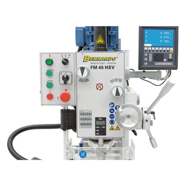 Taladro fresadora FM 45 HSV y visualizador de cotas en 3 ejes - Imagen 6