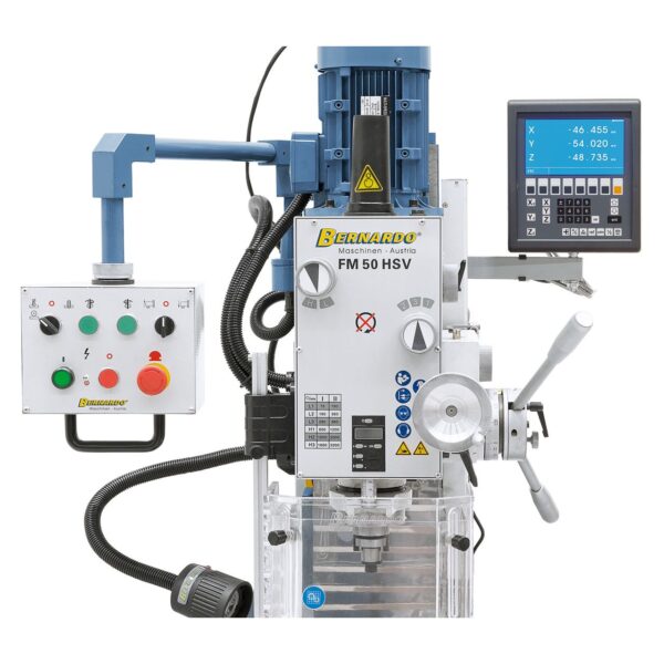 Taladro fresadora FM 50 HSV y visualizador de cotas en 3 ejes - Imagen 5