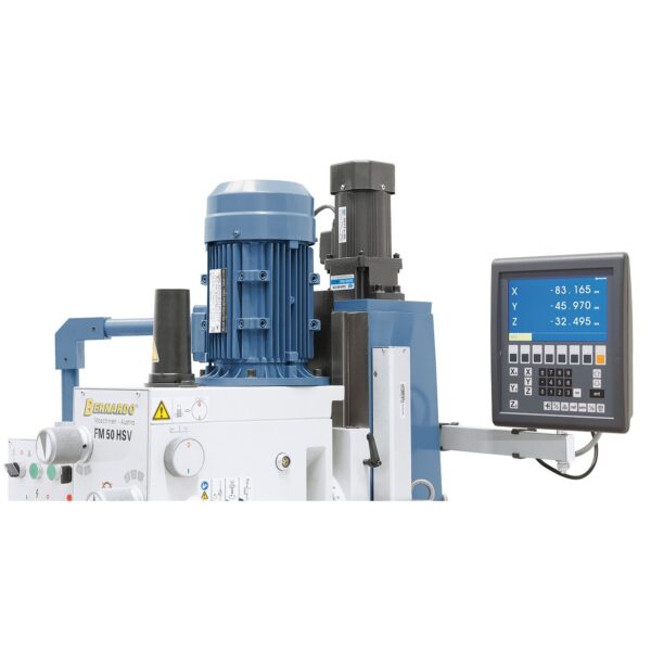 Taladro fresadora FM 50 HSV y visualizador de cotas en 3 ejes - Imagen 6