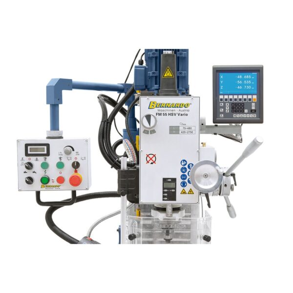 Taladro fresadora FM 55 HSV Vario incl. indicador de posición de 3 ejes - Imagen 6