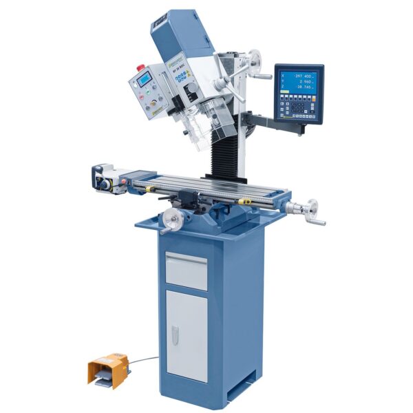Taladro fresadora BF 28 BDC con avance automático y visualizador en 3 ejes - Imagen 2