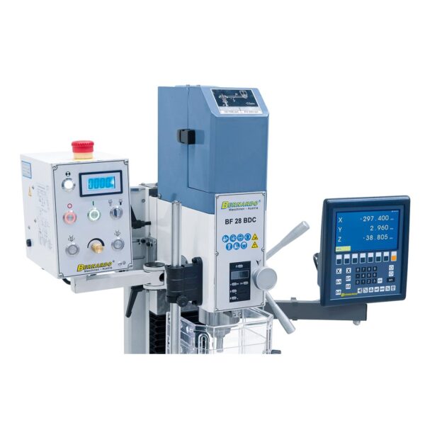 Taladro fresadora BF 28 BDC con avance automático y visualizador en 3 ejes - Imagen 7