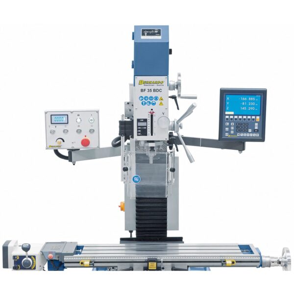 Taladro fresadora BF 35 BDC avance automático y visualizador en 3 ejes - Imagen 8