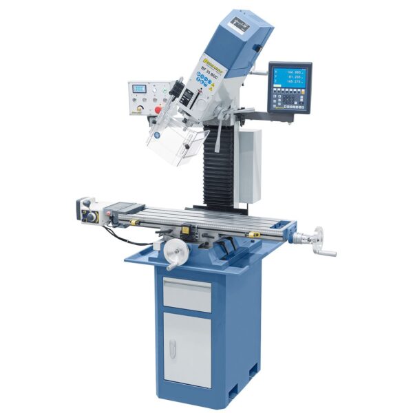 Taladro fresadora BF 35 BDC avance automático y visualizador en 3 ejes - Imagen 2