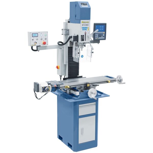 Taladro fresadora BF 35 BDC avance automático y visualizador en 3 ejes - Imagen 3