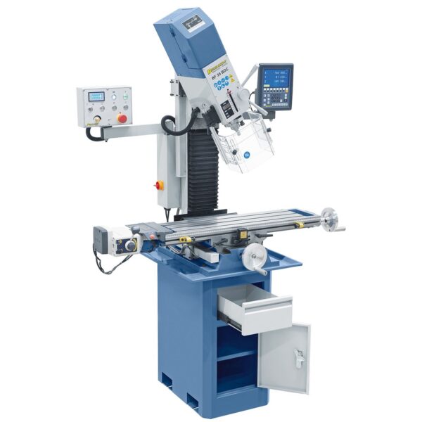 Taladro fresadora BF 35 BDC avance automático y visualizador en 3 ejes - Imagen 4