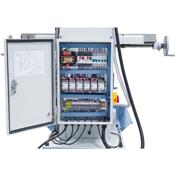 Taladro fresadora KF 60 + Visualizador de cotas LCD en 3 ejes ES-12 V + Avance automático para el eje X/Y - Imagen 11