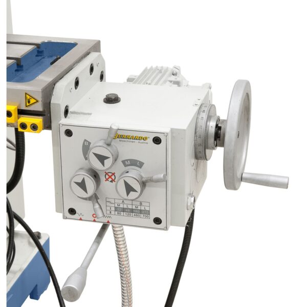 Fresadora universal UWF 80 E incl. indicador de posición de 3 ejes y avance de mesa eje y - Imagen 8