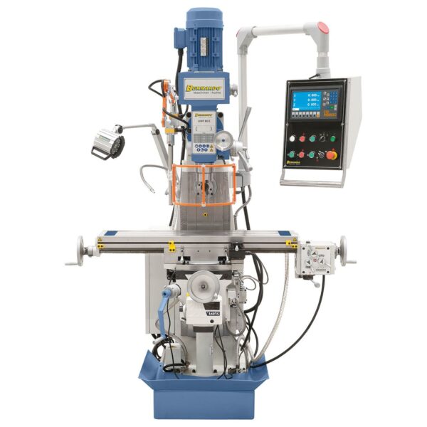 Fresadora universal UWF 80 E incl. indicador de posición de 3 ejes y avance de mesa eje y - Imagen 2
