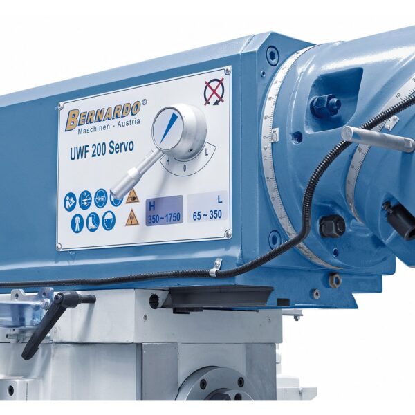 Fresadora universal con accionamiento de servomotor UWF 200 Servo - Imagen 13