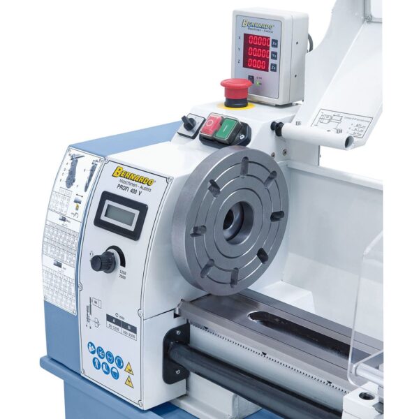 Torno de sobremesa Profi 400 V incl. indicador de posición de 2 ejes - Imagen 4