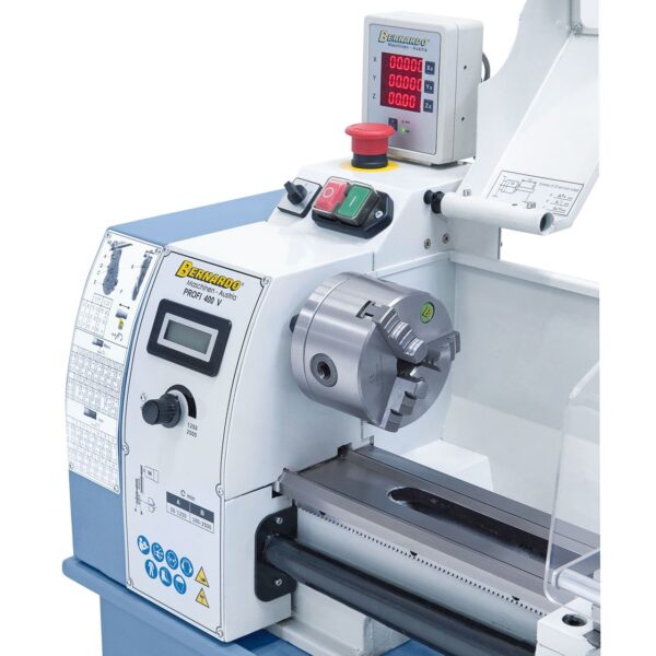 Torno de sobremesa Profi 400 V incl. indicador de posición de 2 ejes - Imagen 5