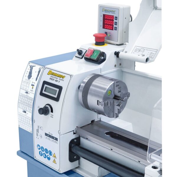Torno de sobremesa Profi 400 V incl. indicador de posición de 2 ejes - Imagen 6