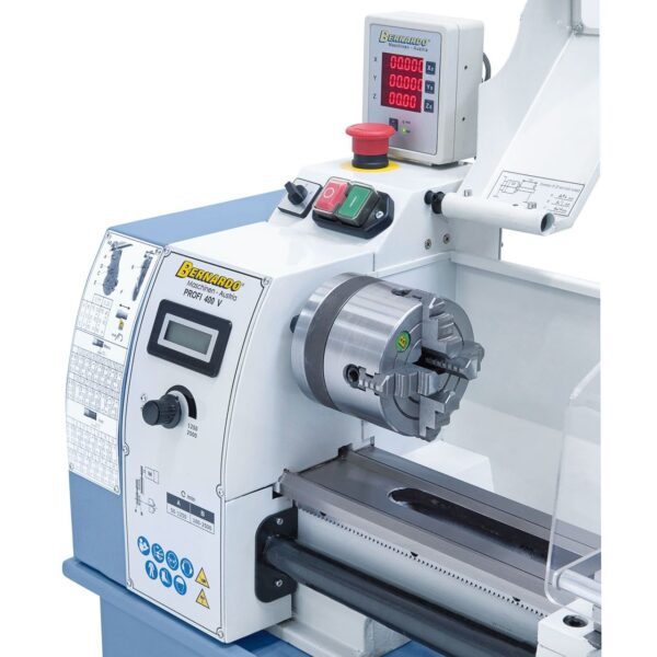Torno de sobremesa Profi 400 V incl. indicador de posición de 2 ejes - Imagen 7