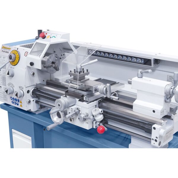 Torno profesional y multifunción Profi 600 G / 400 V + Visualizador de cotas LCD en 2 ejes ES-12 V - Imagen 12