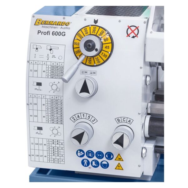 Torno profesional y multifunción Profi 600 G / 400 V + Visualizador de cotas LCD en 2 ejes ES-12 V - Imagen 15