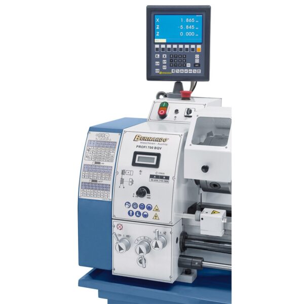 Torno profesional y multifunción Profi 700 BQV incl. indicador de posición de 2 ejes - Imagen 4
