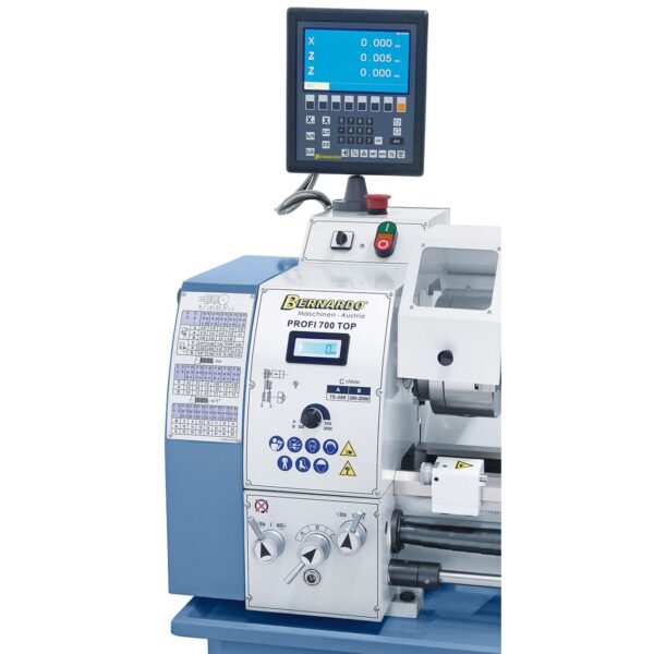Torno profesional y multifunción Profi 700 Top incl. indicador de posición de 2 ejes - Imagen 12