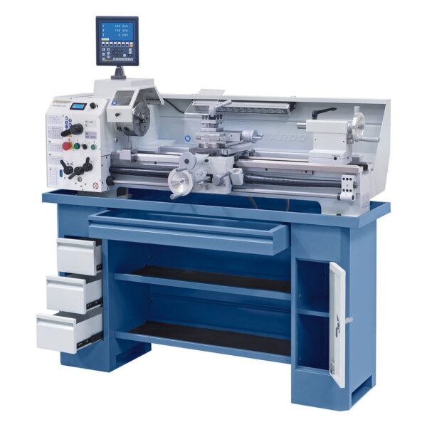 Torno profesional y multifunción Profi 880 G Vario - 400 V con indicador de pos. de 2 ejes - Imagen 12