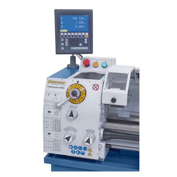 Torno multifunción con taladro fresadora Proficenter 600 G / 400 V con visualizador de cotas LCD en 2 ejes ES-12 V - Imagen 12