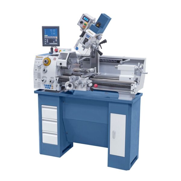 Torno multifunción con taladro fresadora Proficenter 600 G / 400 V con visualizador de cotas LCD en 2 ejes ES-12 V - Imagen 3