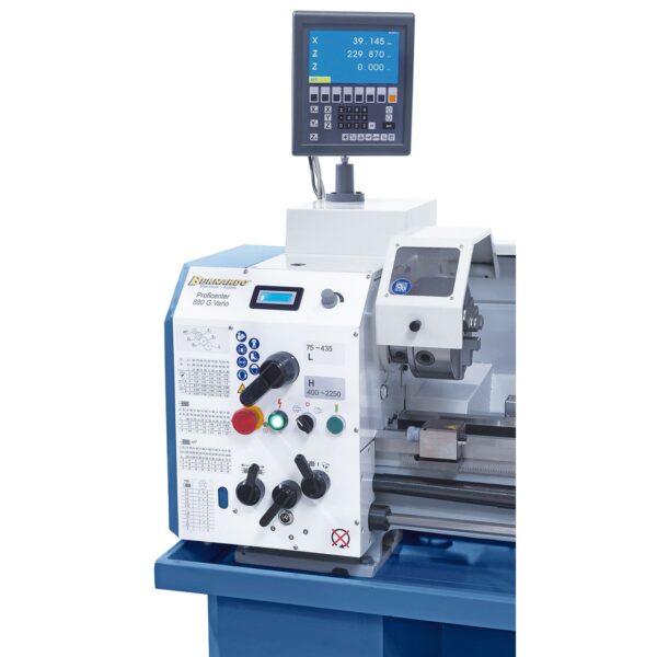 Torno multifunción con taladro fresadora Proficenter 880 G Vario - 400 V incl. indicador de pos. de 2 ejes - Imagen 3