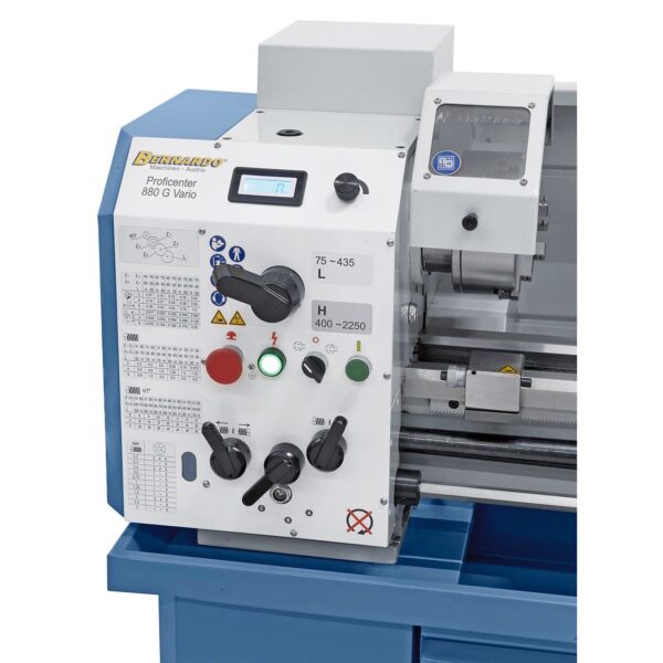 Torno multifunción con taladro fresadora Proficenter 880 G Vario - 400 V - Imagen 8