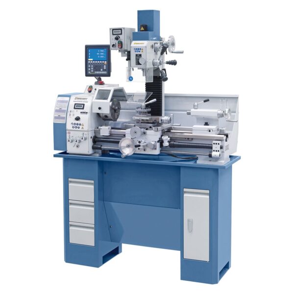 Torno multifunción con taladro fresadora Proficenter 700 BQV incl. indicador de posición de 2 ejes - Imagen 8