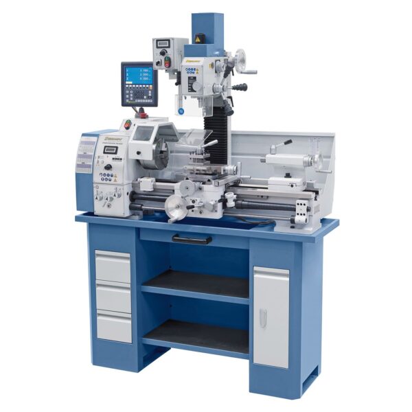 Torno multifunción con taladro fresadora Proficenter 700 BQV incl. indicador de posición de 2 ejes - Imagen 9