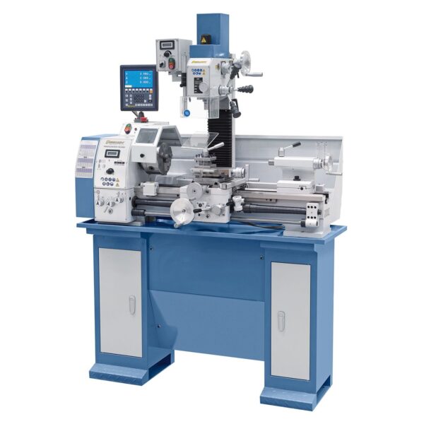 Torno multifunción con taladro fresadora Proficenter 700 BQV incl. indicador de posición de 2 ejes - Imagen 11