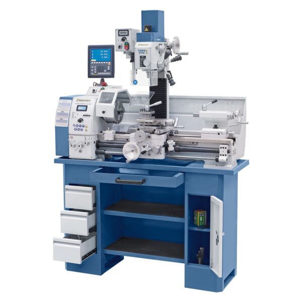 Torno multifunción con taladro fresadora Proficenter 700 Top incl. indicador de posición de 2 ejes - Imagen 9