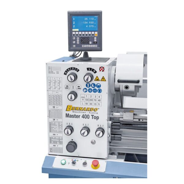 Torno universal con indicador digital Master 400 Top + Visualizador de cotas LCD en 3 ejes ES-12 V - Imagen 12