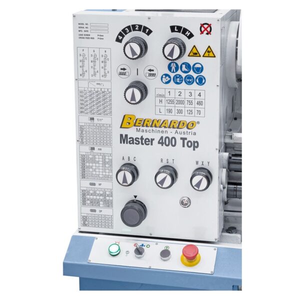 Torno universal con indicador digital Master 400 Top + Visualizador de cotas LCD en 3 ejes ES-12 V - Imagen 4