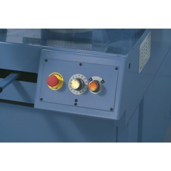 Sierra de cinta para metal con base industrial semiautomática MBS 350 DGA-V - Imagen 5