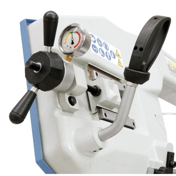 Sierra de cinta para metal con base industrial semiautomática MBS 530 DGA-V - Imagen 3
