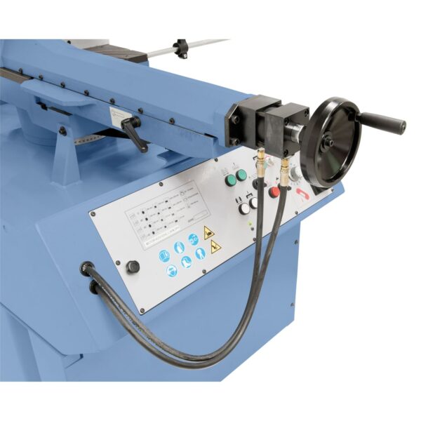Sierra de cinta para metal con base industrial semiautomática MBS 530 DGA-V - Imagen 6