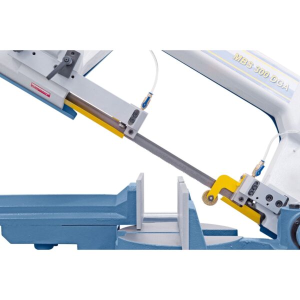 Sierra de cinta para metal con base industrial semiautomática MBS 300 DGA - Imagen 9