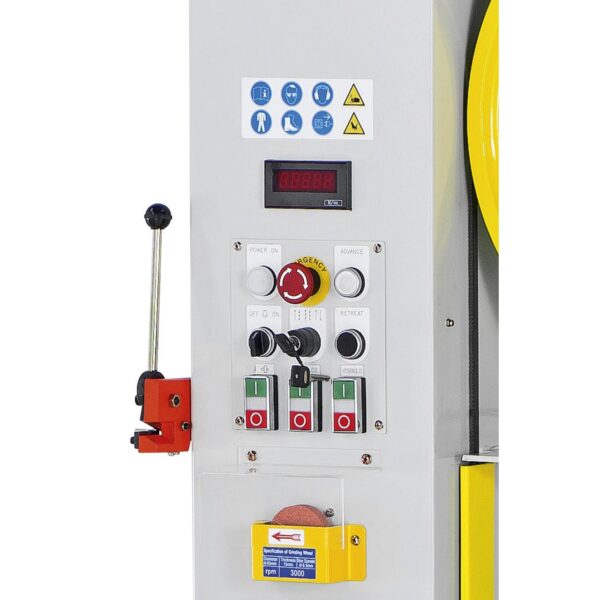 Sierra de cinta vertical para metal con avance de mesa automático VMS 520 A - Imagen 9