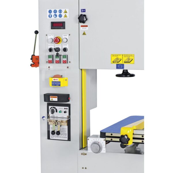 Sierra de cinta vertical para metal con avance de mesa automático VMS 520 A - Imagen 2