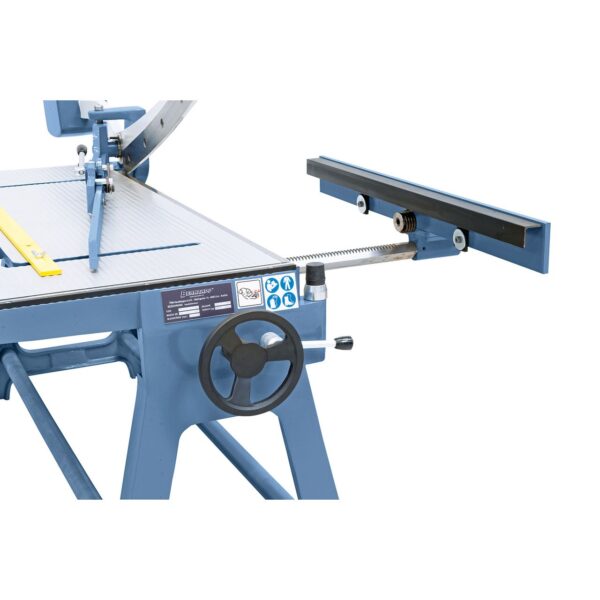 Cizalla guillotina manual para metal HLS 1280 x 2,0 - Imagen 3